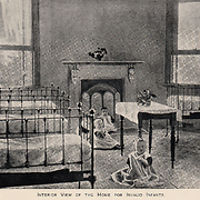 Interior view of the Home for Invalid Infants